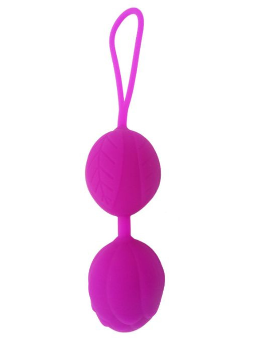 Кульки Кегеля Sex Toys (Фіолетові). Вагінальні кульки зі зміщеним центром.Тренажер для м'язів тазового дна No Brand (314874575)