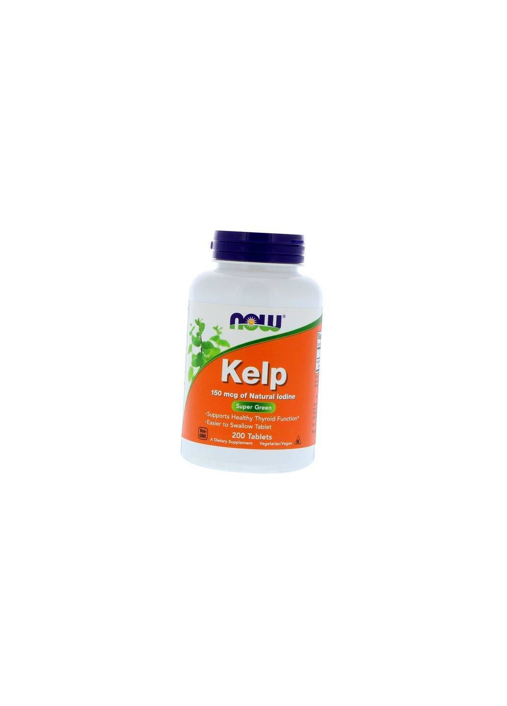 Йод из Органических водорослей, Kelp 150, 200таб (36128406) Now Foods (293257155)
