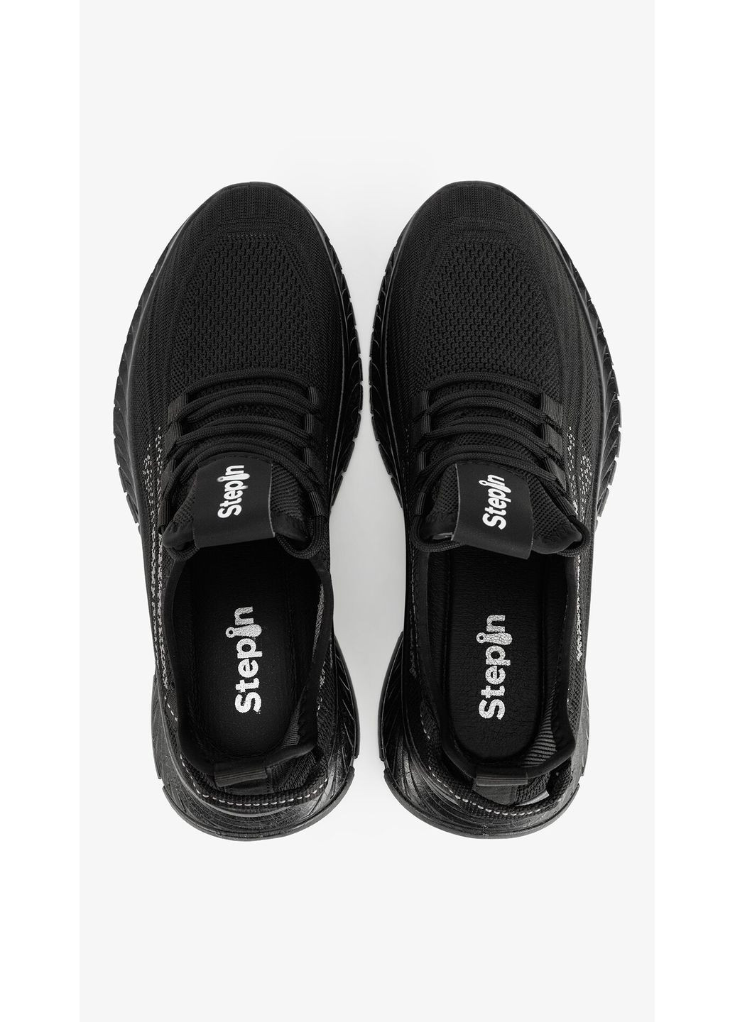 Черные всесезонные кроссовки мужские 800-1 черный shop (2000999270949) Stepln