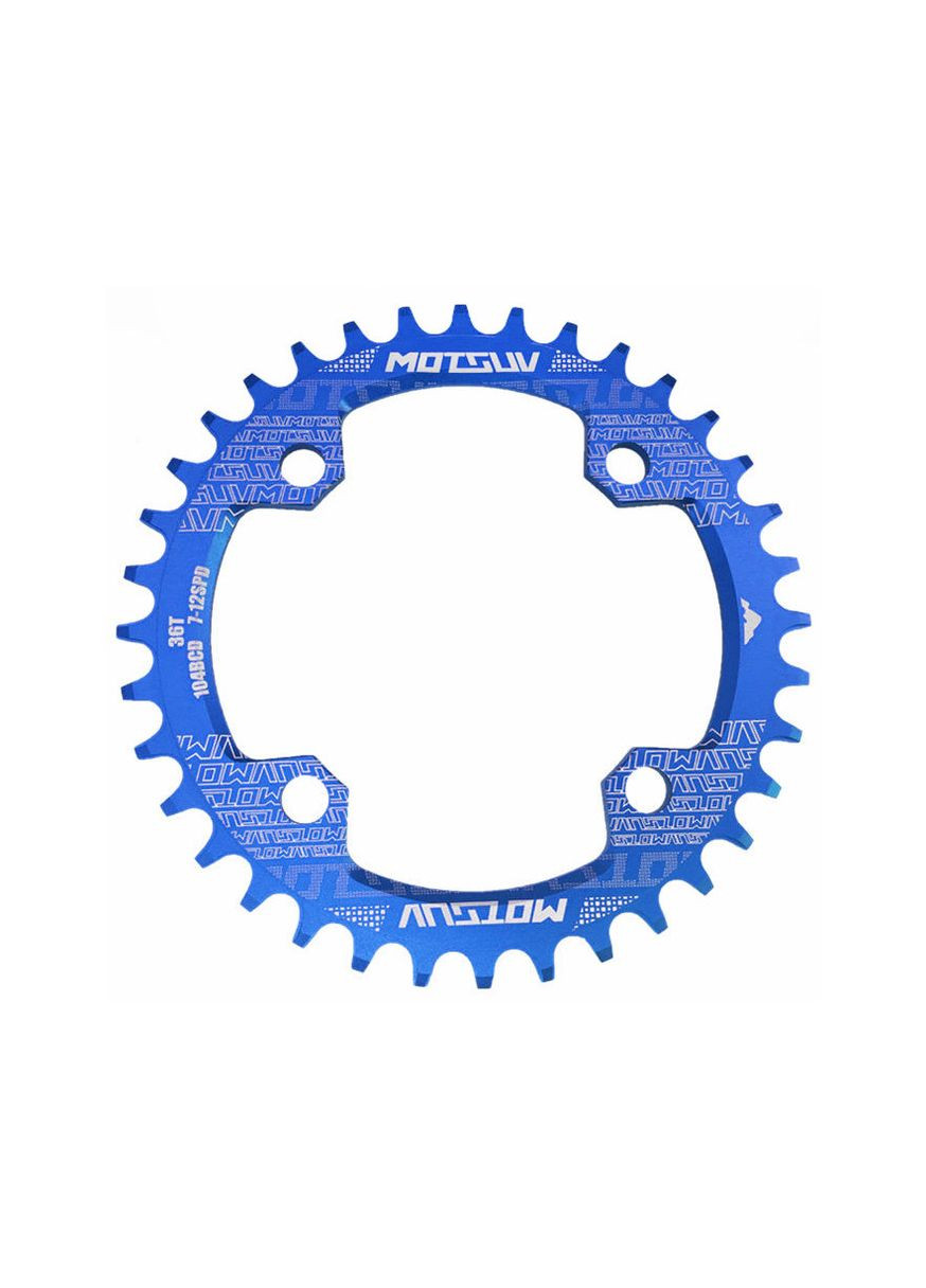 Зірка Narrow Wide 36T, синя Motsuv (370218347)