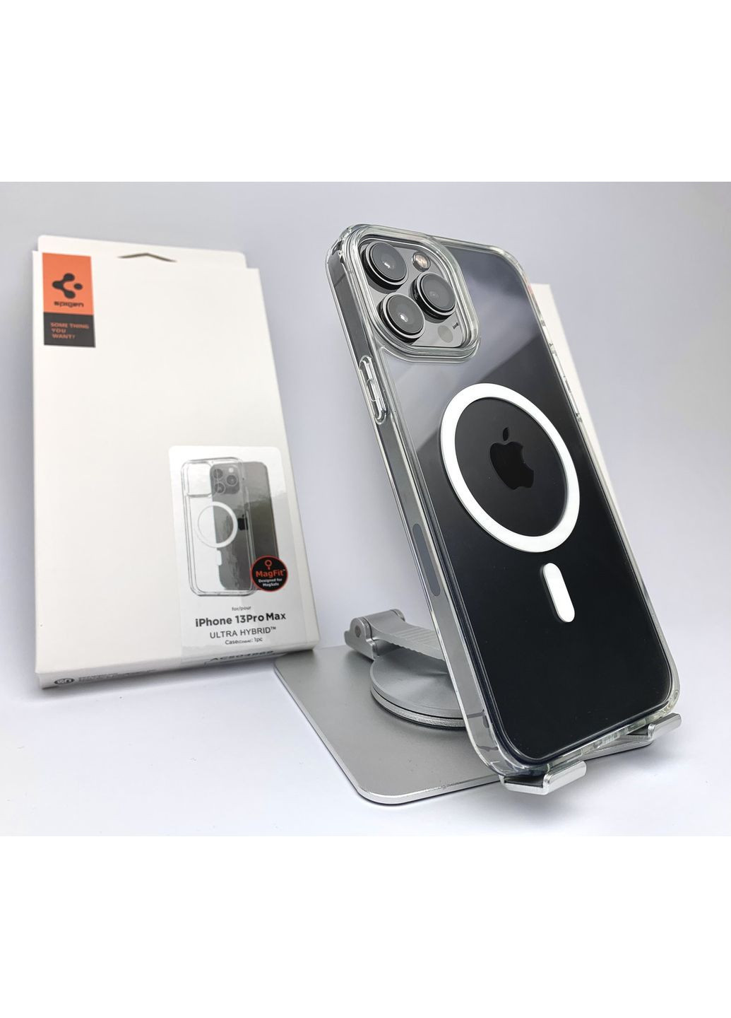 Чохол Magsafe Ultra Hybrid case для iPhone 13 PRO магнітний 13 ПРО crystal clear No Brand (369137573)