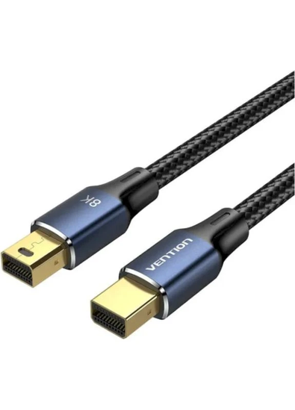 Мультимедийный кабель miniDisplayPort M to Mini DisplayPort M 2.0m V1.4 8K60Hz blue (HCGLH) Vention (400382410)