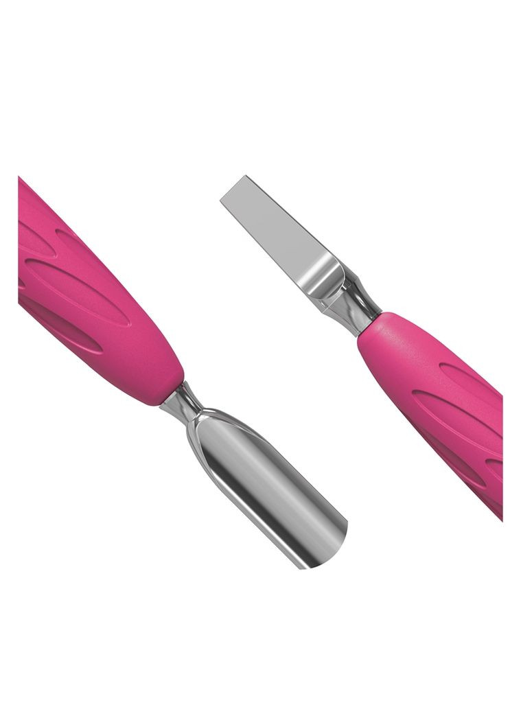 Лопатка манікюрна з силіконовою ручкою 10 TYPE 5 (пушер округлий вузький + лопать широка пряма) UNIQ (361030625)