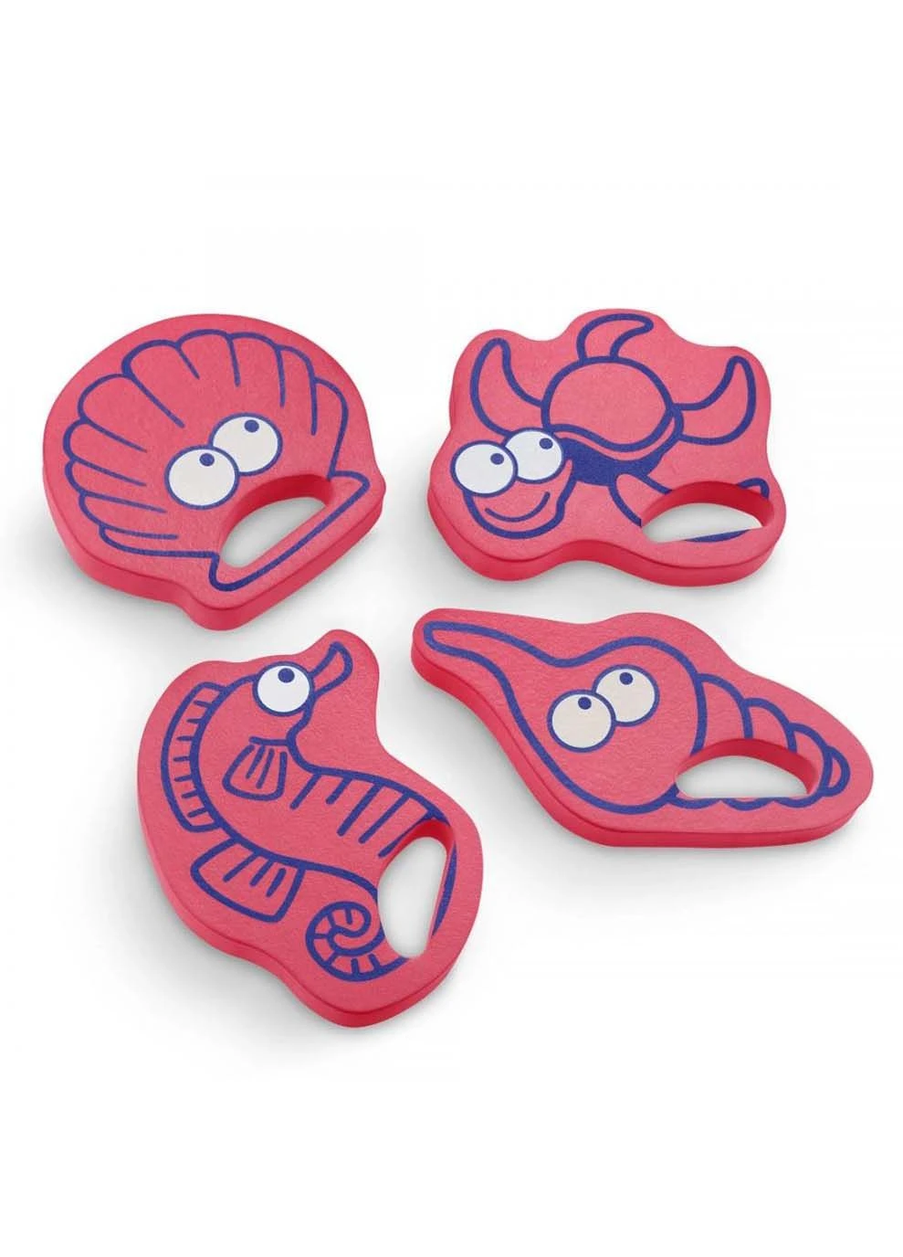 Набір дитячих дошок для плавання KIDDIE FRIENDS Set Червоний 21 x 17 см Aqua Speed (395618857)