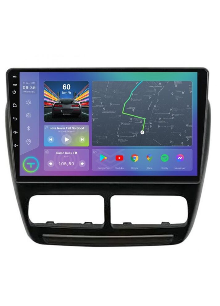 Штатная магнитола Fiat Doblo 2 263 0915/Opel Combo Tourer (D) FL9 4+64Gb 4G Carplay DSP Torssen (307087816)
