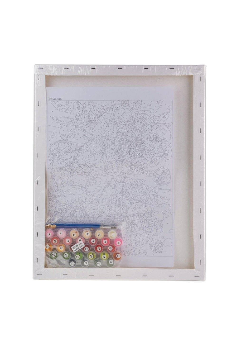 Набір для розпису по номерах "Квітковий настрій" 40*50 см, IDEA2-GX47323, ТМ "" 99IDEAS (369734368)