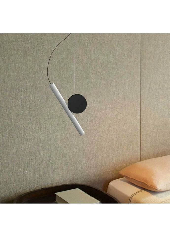 Люстра світлодіодна підвісна LED світильник для квартири на стелю ледве 26580 Білий 33-188х12х30 см. Sunnysky (324396381)