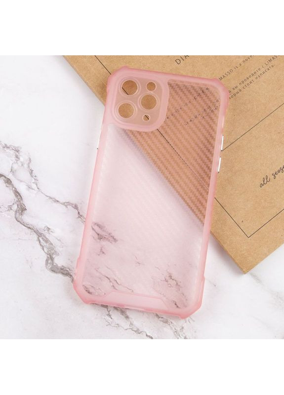 Чохол TPU Ease Carbon color series для Apple iPhone 11 Pro (5.8") Рожевий Epik (372845928)
