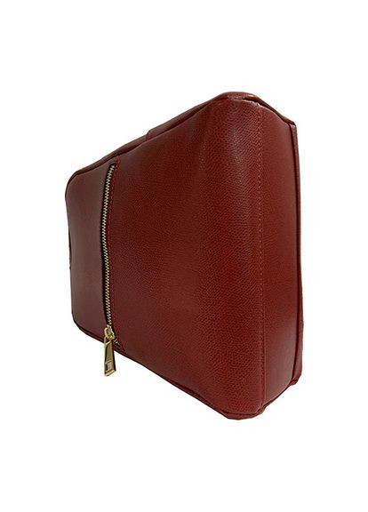 Женский рюкзак из натуральной кожи итальянский красный 20/10/26(см) (Д/Ш/В) 20/10/26(см) Felicita (336377762)