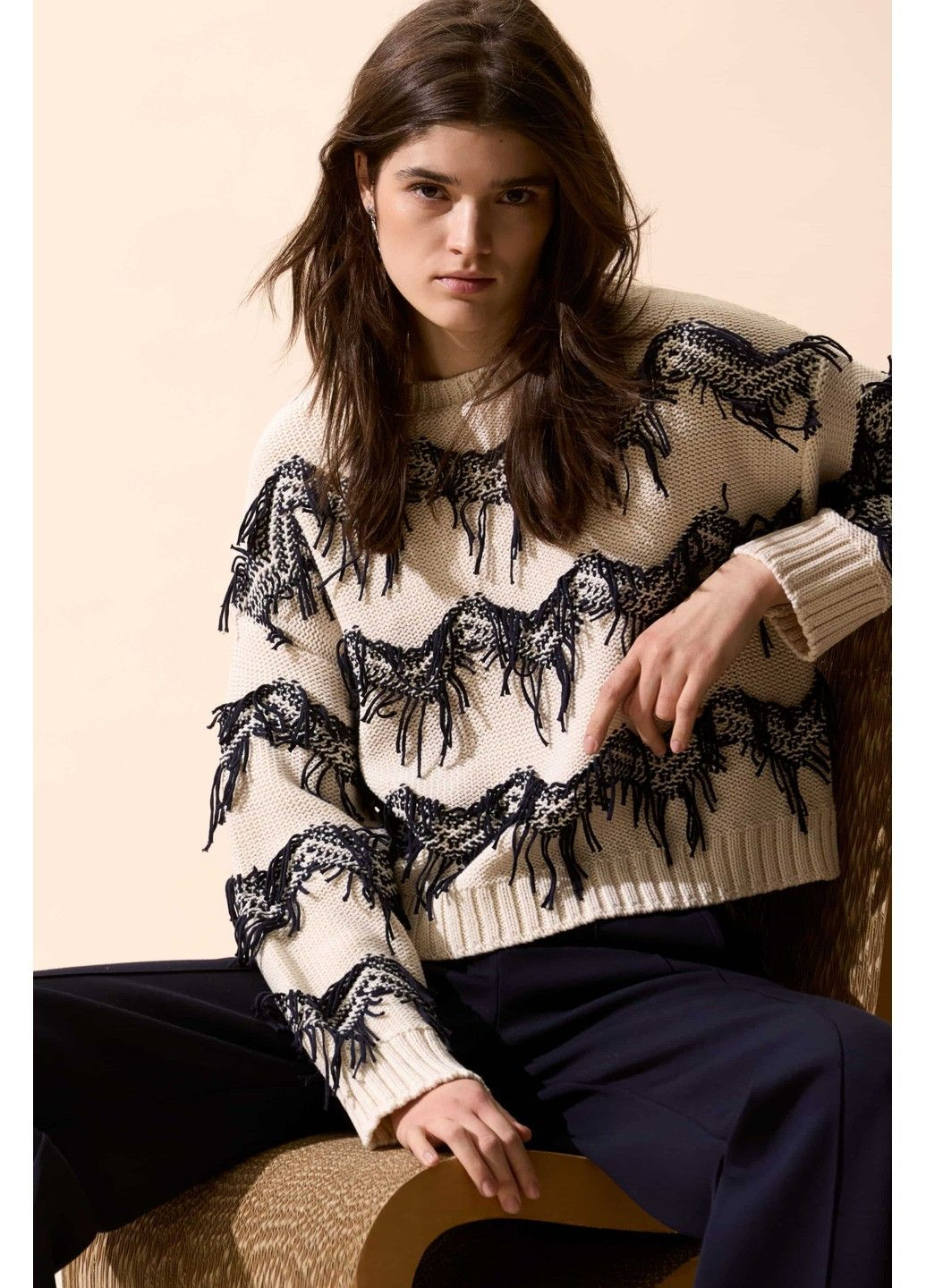 Женские брюки Синий Oui (360856808)