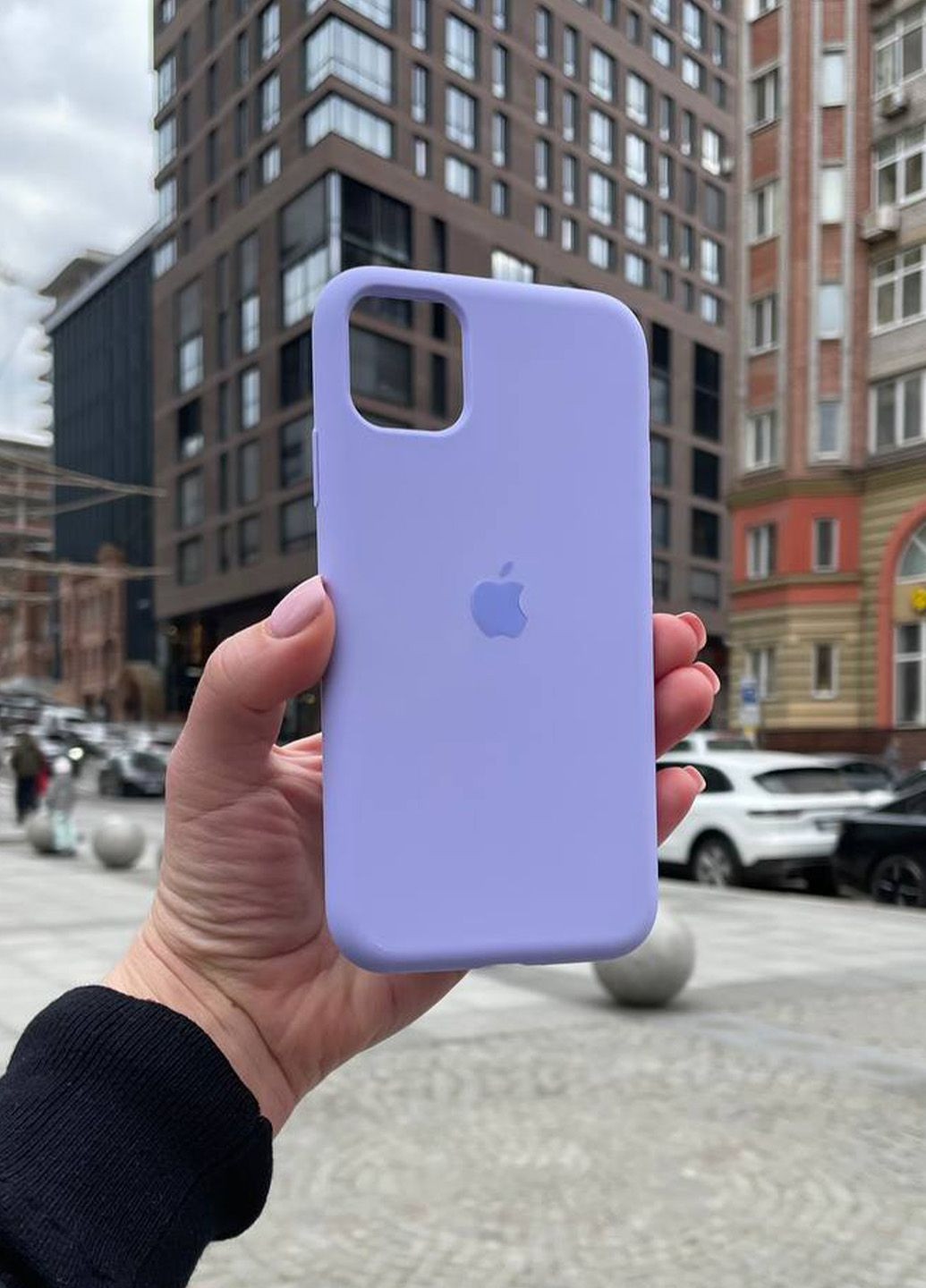 Чохол для iPhone 11 Pro фіолетовий Violet Silicone Case силікон кейс No Brand (289754153)
