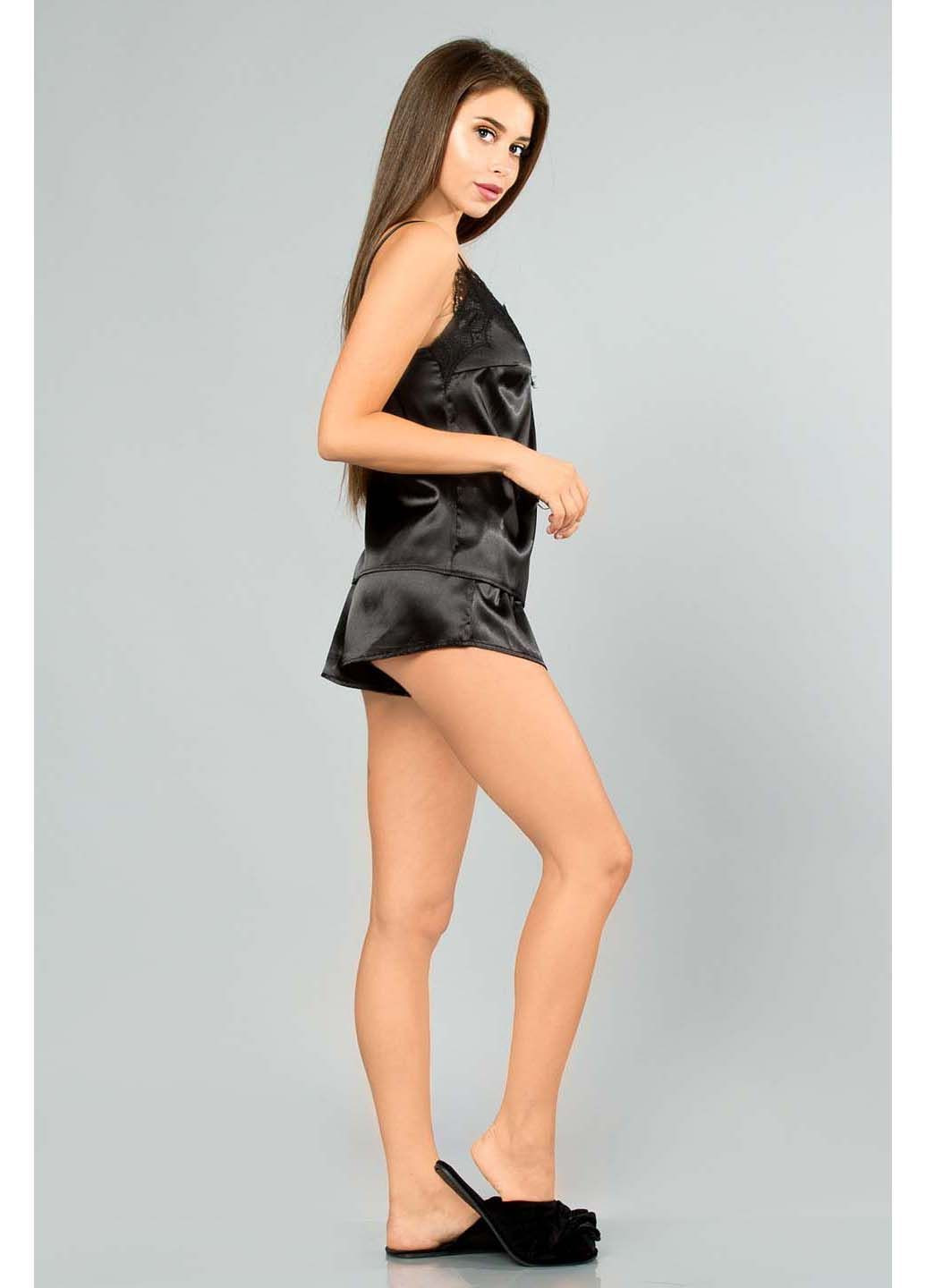 Чорна піжамний комплект Ghazel