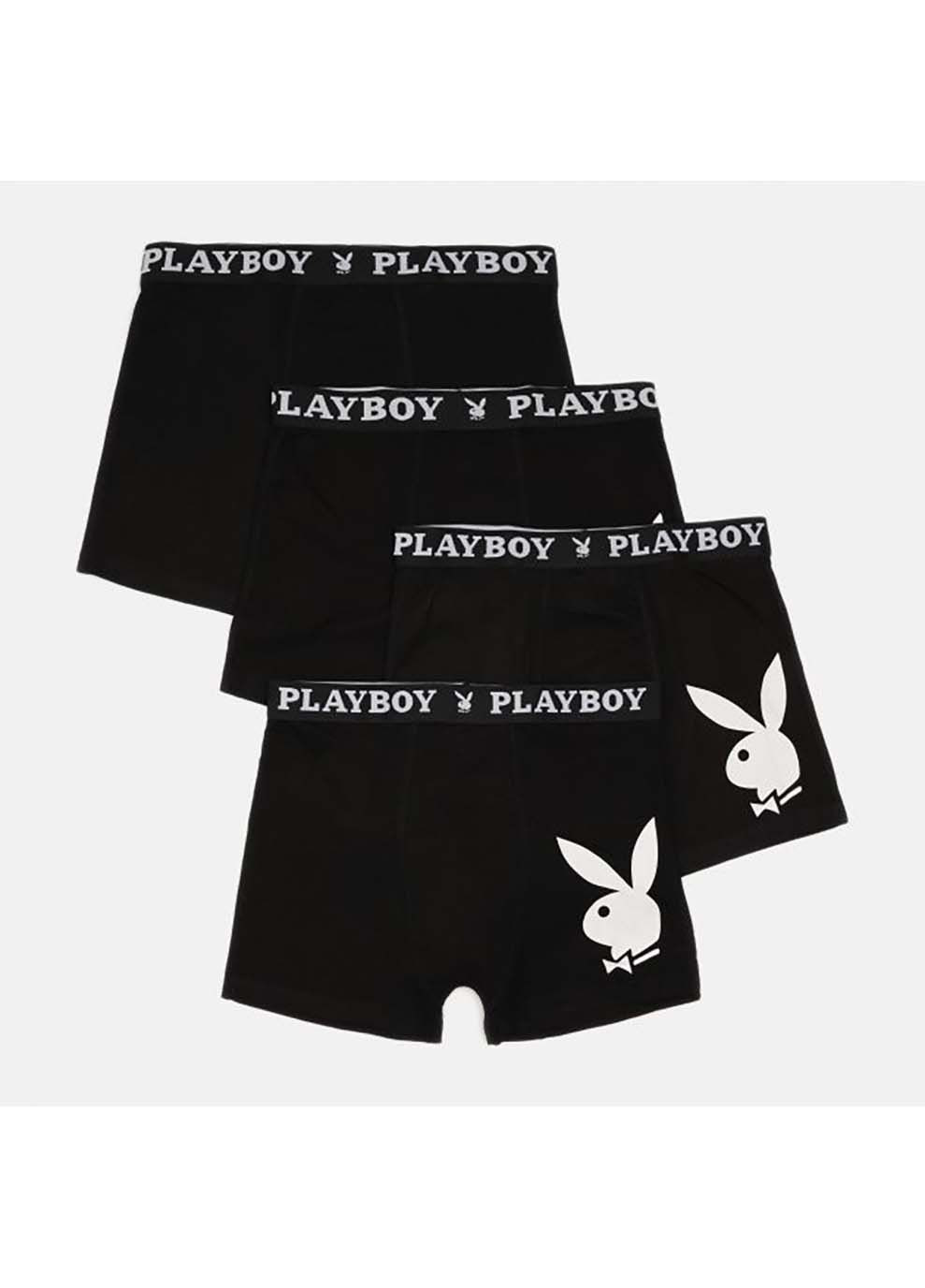 Набір труси-боксери ANNYA BOXERSHORT Чорний Playboy (333958440)