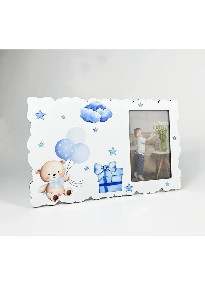 Фоторамка "Ведмедик з кульками"для хлопчика,10х15см No Brand (370866893)