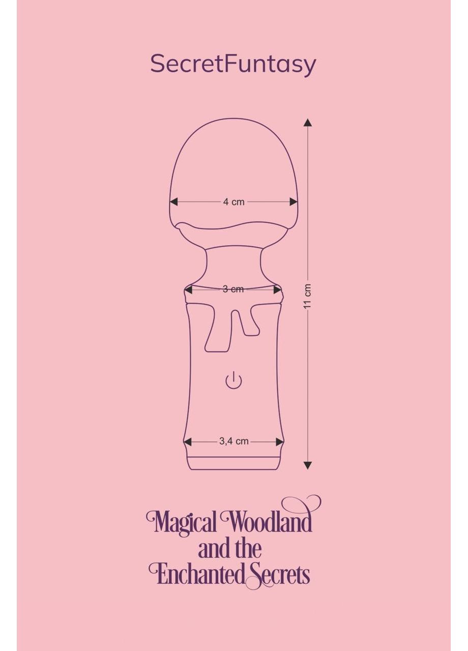 Мини-вибромассажер FairyGasm SecretFuntasy violet No Brand (303895954)