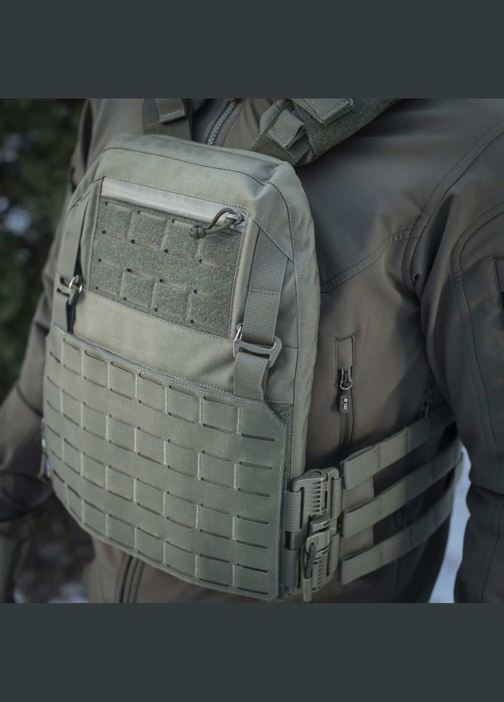 Передняя панель для плитоноски Cuirass QRS XL Ranger Green M-TAC (303261856)