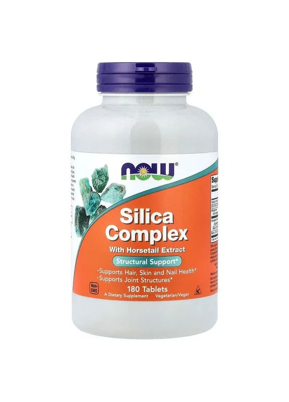 Кремниевый комплекс (Silica Complex) 50 мг 180 таблеток (Silica Complex) 50 мг 180 таблеток Now Foods (371923111)