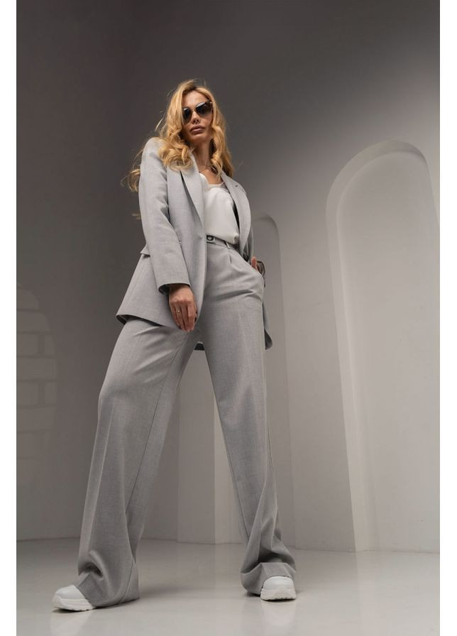 Брюки 3461 Светло серый Triko Bakh (368650988)