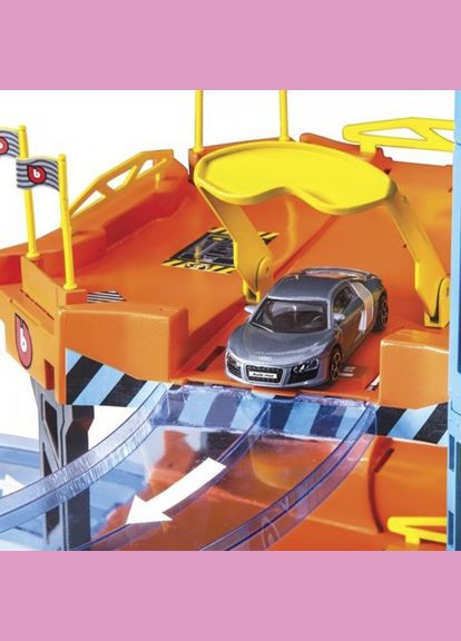 Ігровий набір - ПАРКІНГ (3 рівня, 2 машинки 1:43) Bburago (315153365)