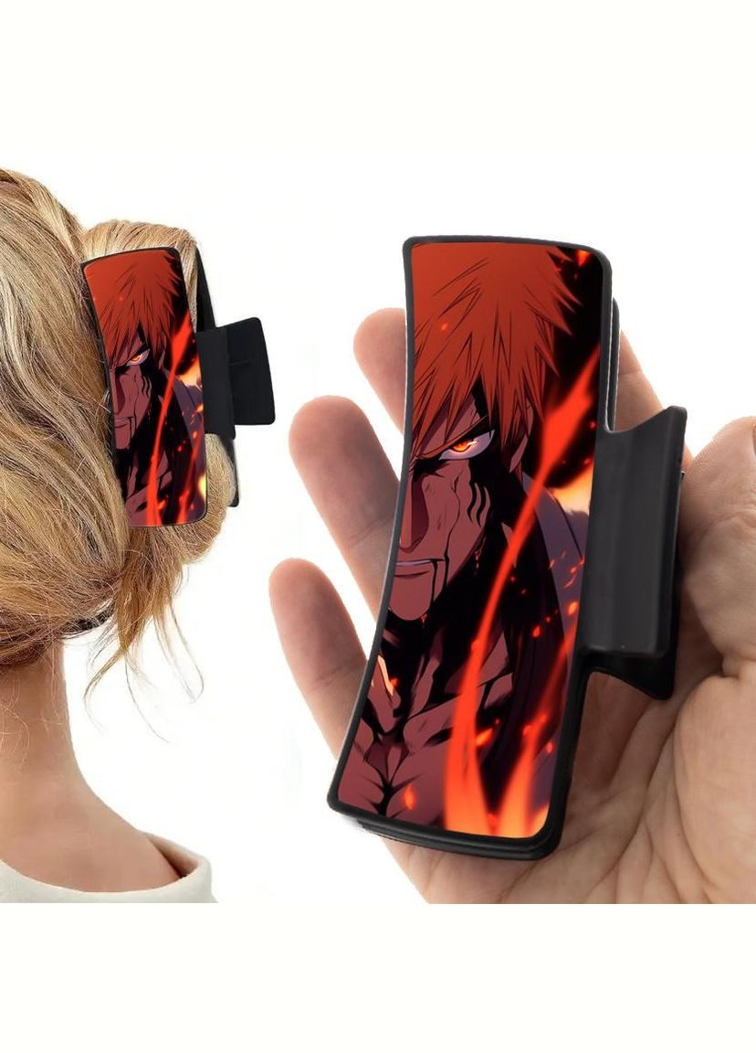 Заколка крабик для волос Аниме Блик #0015 черный No Brand (315631437)