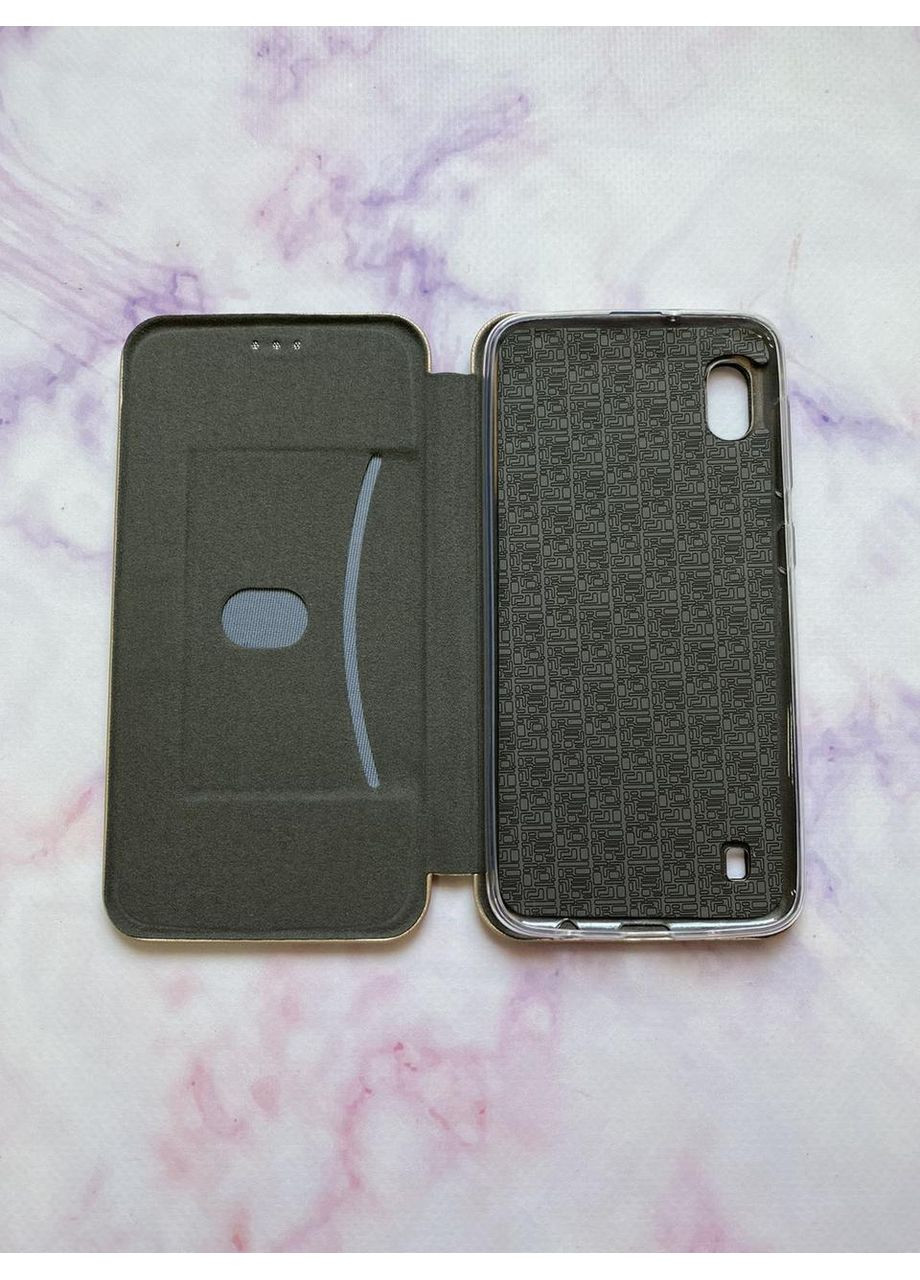 Чохол-книжка з малюнком для Samsung Galaxy A10 (2019)/A105 Золотий:: Метелик Україна (принт 255) G-Case (359482725)