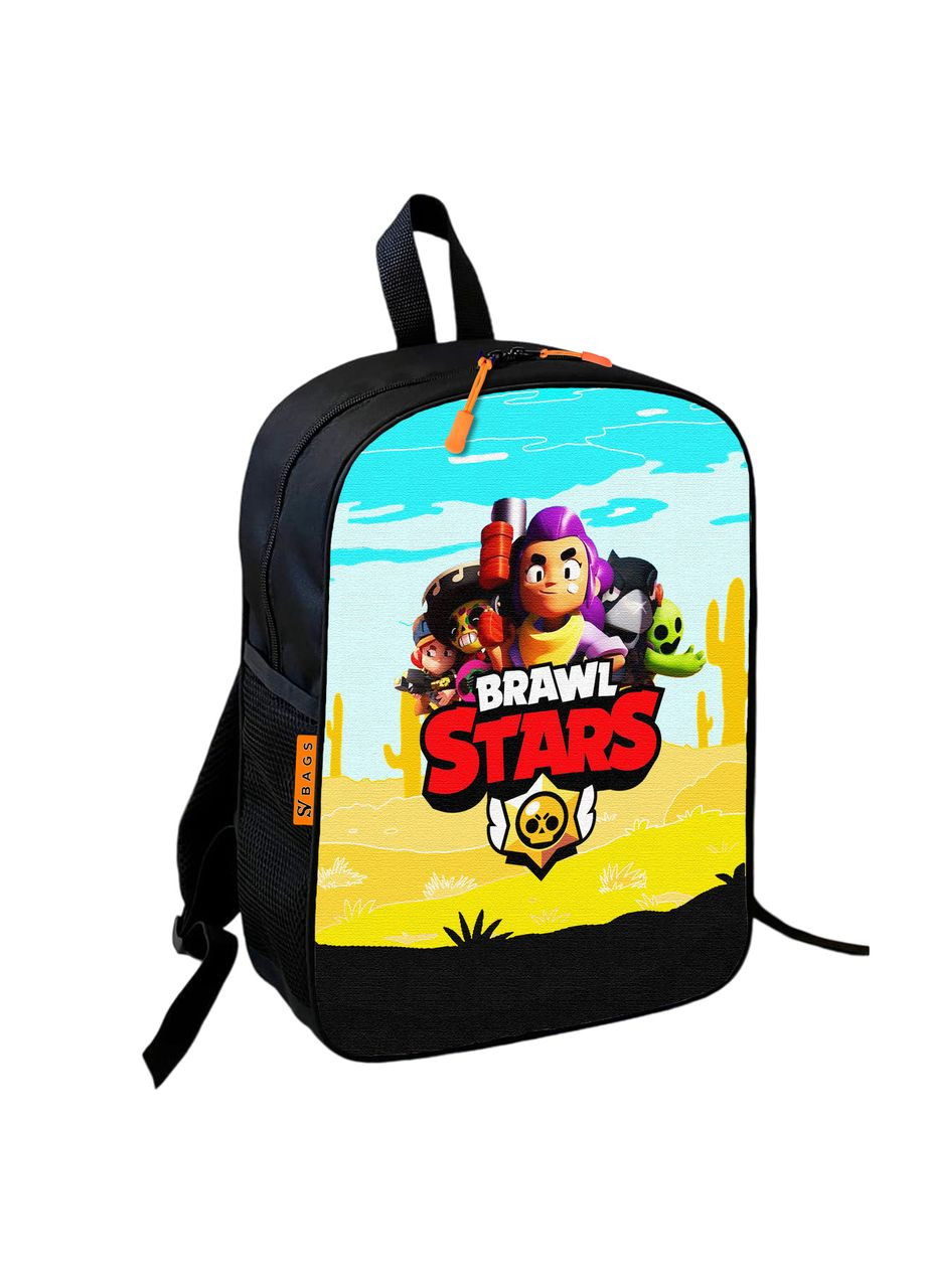 Рюкзак школьный детский 36х27см Бравл Старс с принтом для мальчика (0624) Brawl Stars (306438191)