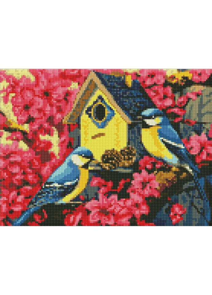 Алмазная мозаика без подрамника "Уютный скворечник" AMC7848 No Brand (330600917)