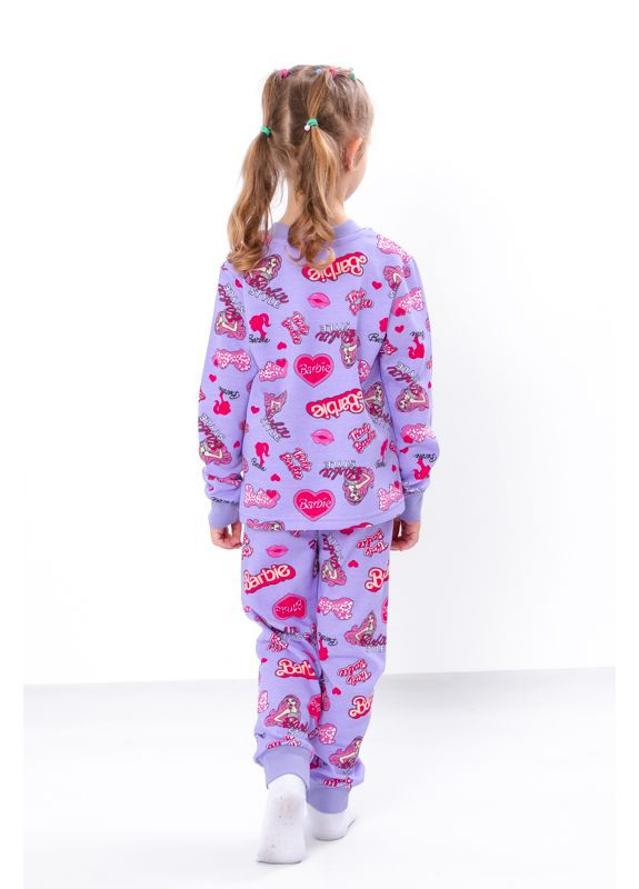 Сиреневая пижама для девочки (теплая) (p-15696) Носи своє
