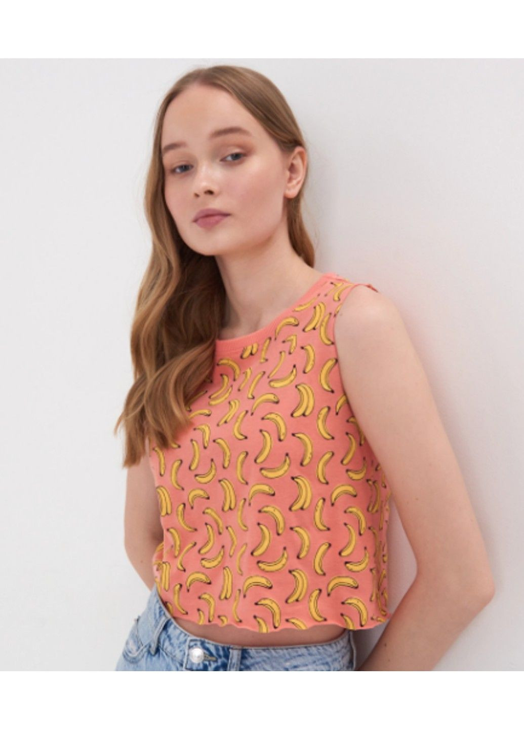 Топ жіноча помаранчева Sinsay - (307392817)