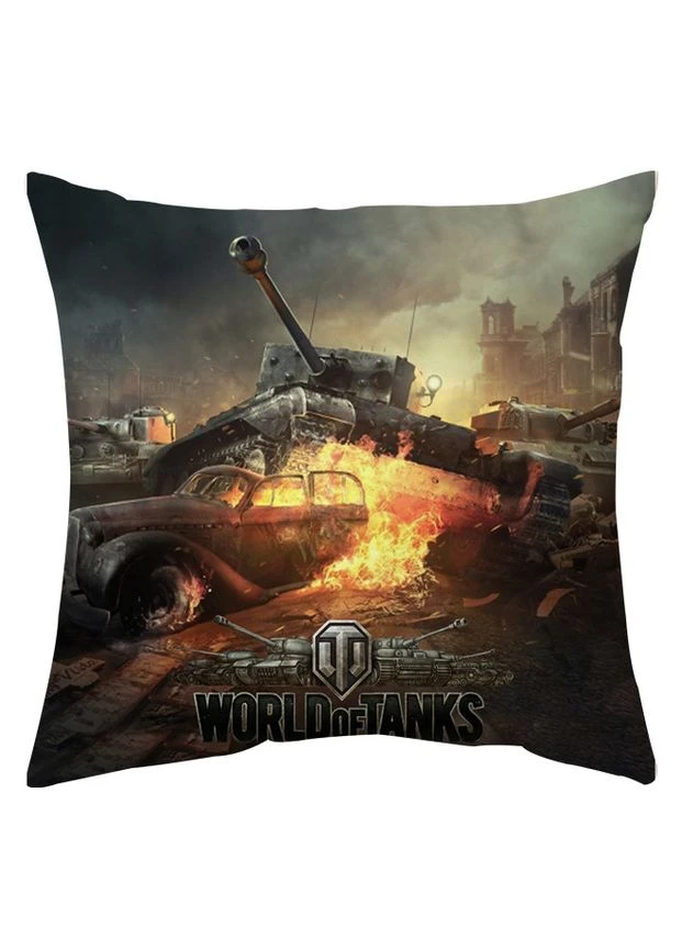 Подушка Мир танков World of Tanks двухсторонняя см (p0099) No Brand (327004699)