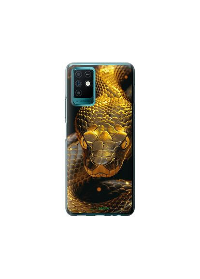 Чохол на Infinix Note 10 Golden snake "6072u-2763-2448" Endorphone (365808548)