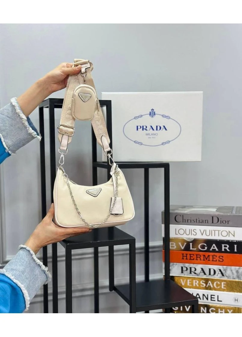 Сумка 2в1 жіноча бежева (sl030) No Brand (366558286)