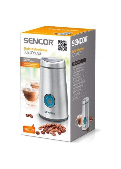 Кофемолка SenСor SСG3050SS 150 Вт Sencor (361398492)