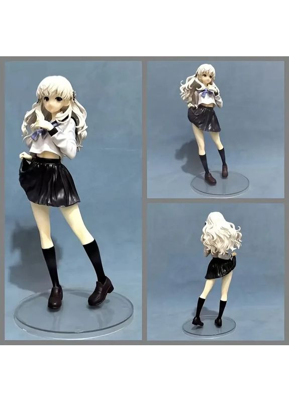 Аниме фигурка 22 см Иори Фуюсака 13 Sentinels: Aegis Rim Iori Fuyusaka статуэтка девушки школьница No Brand (362495240)