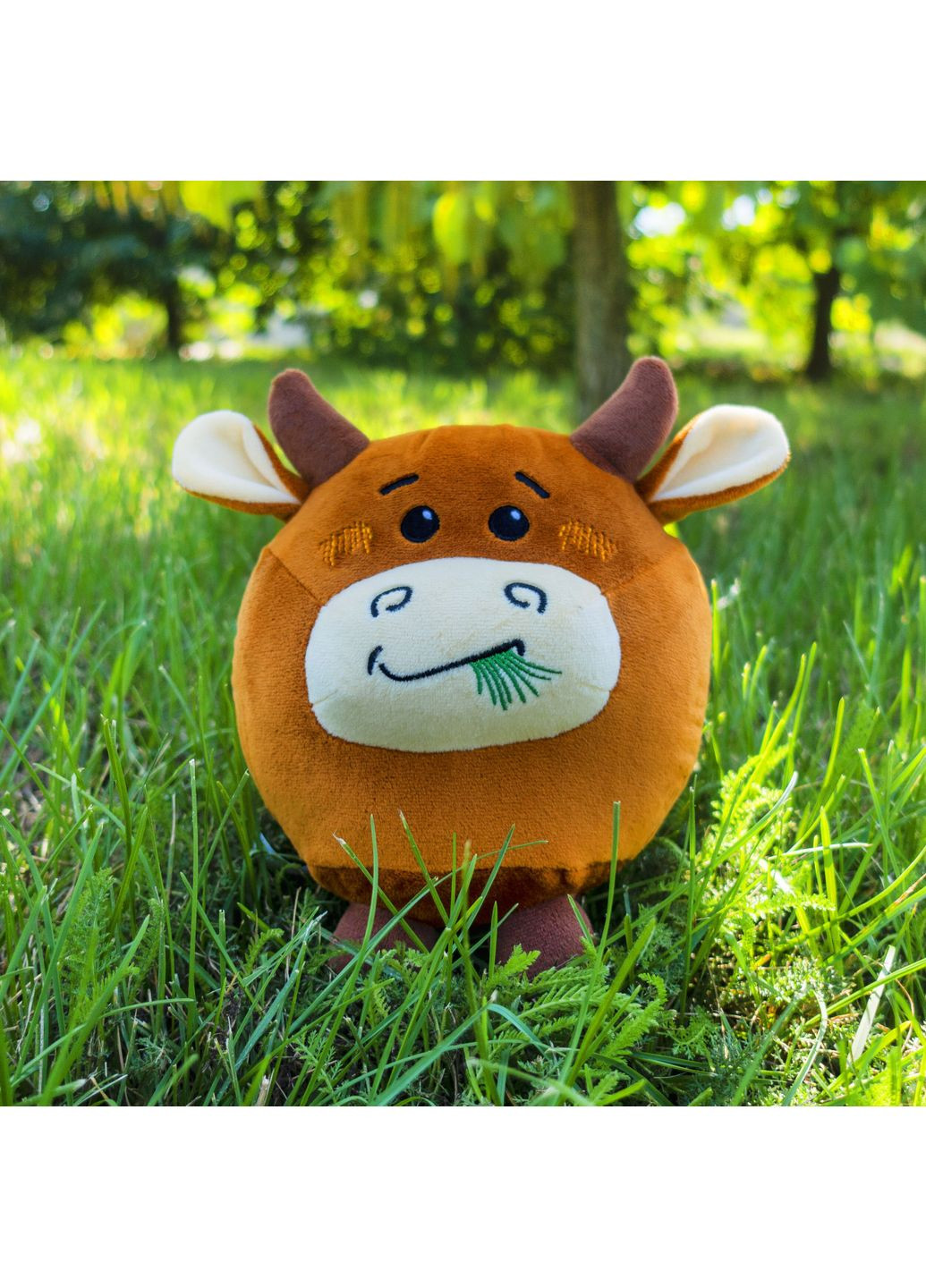 М'яка іграшка бик Ерба 22см (ZL642) Попелюшка (365546745)