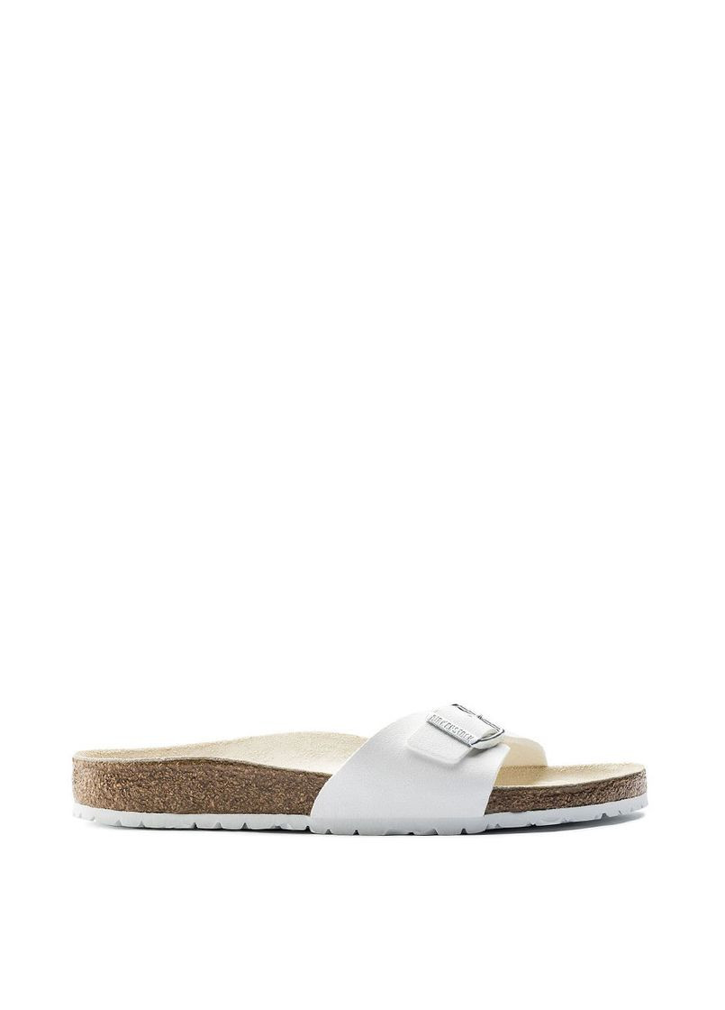 Жіночі Шльопанці 40731 Білий Екошкіра Birkenstock (368527835)