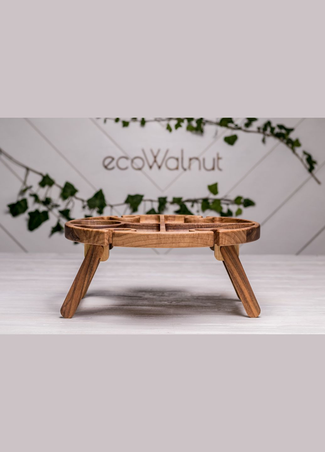 Винный столик Деревянный поднос Менажница EcoWalnut (295266084)