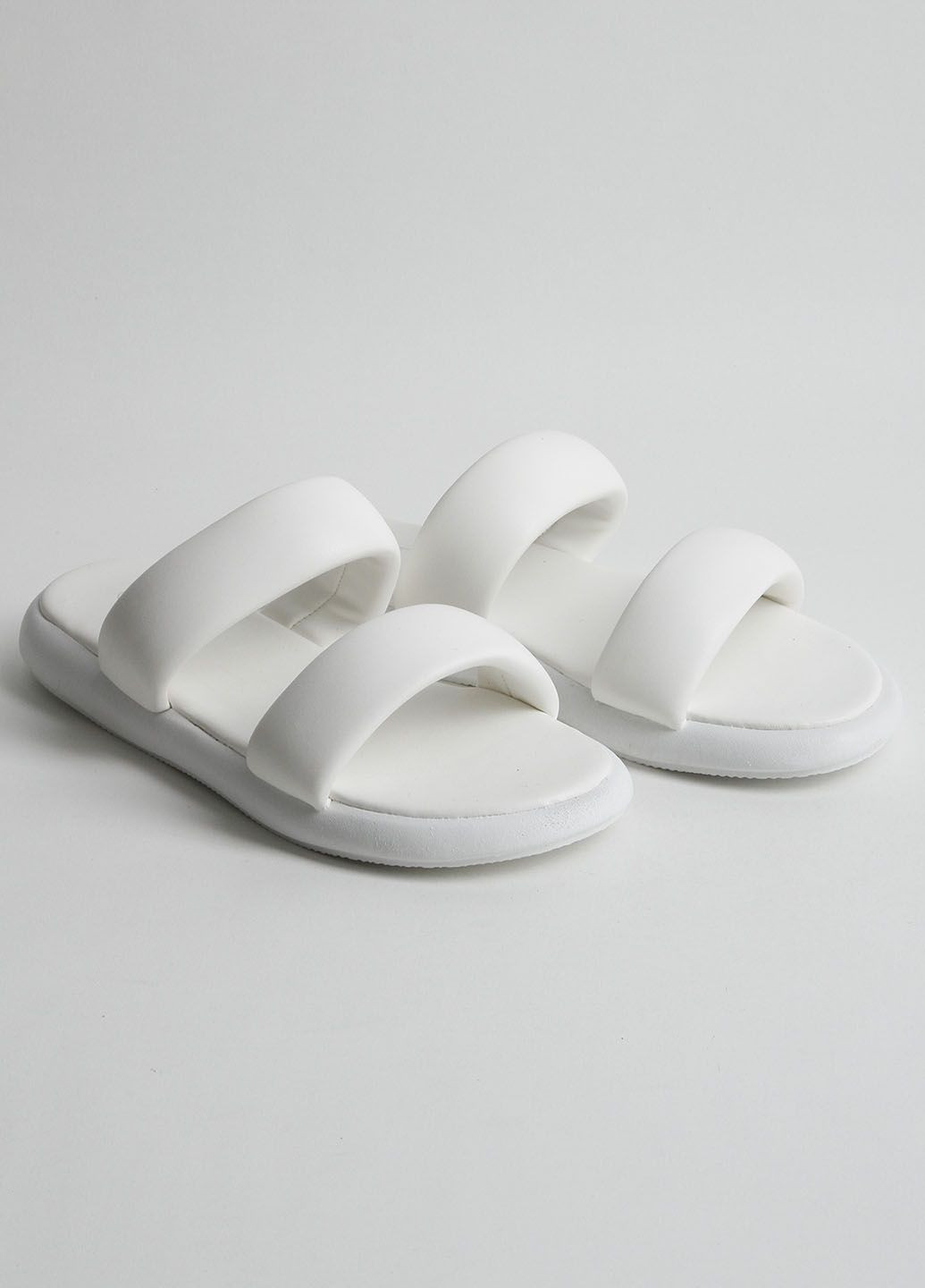 Белые шлепанцы женские 340285 Power