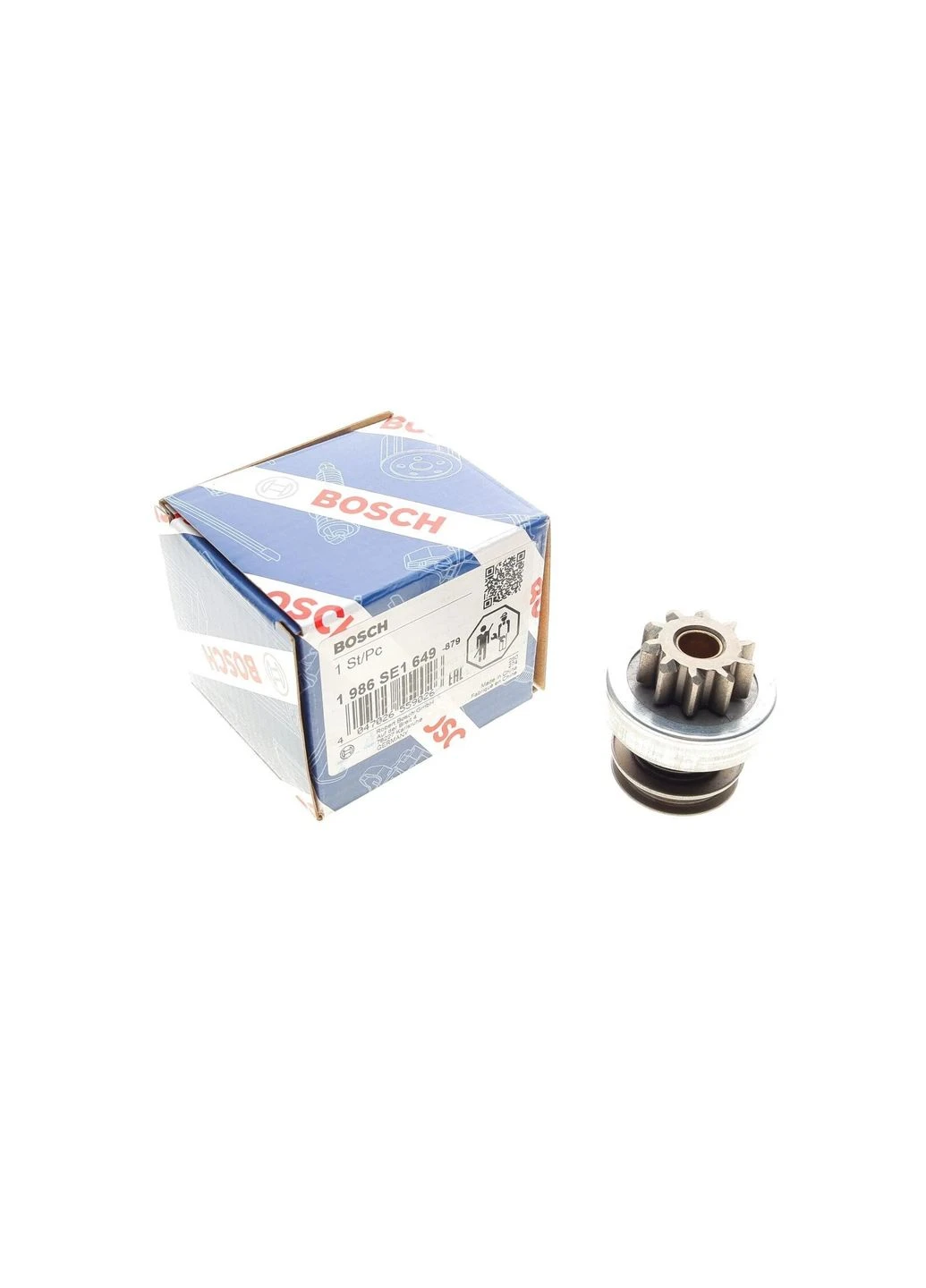 Бендикс стартера Opel Combo/Suzuki SX4 1.6-2.0D 07 1 986 SE1 649 RU63 Bosch (366172478)
