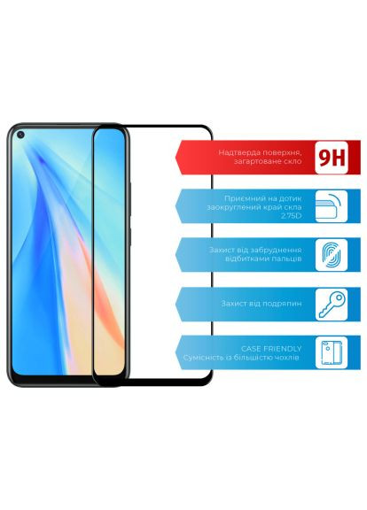 Стекло защитное (1283126508967) ACCLAB Full Glue VIVO Y30 (366663139)