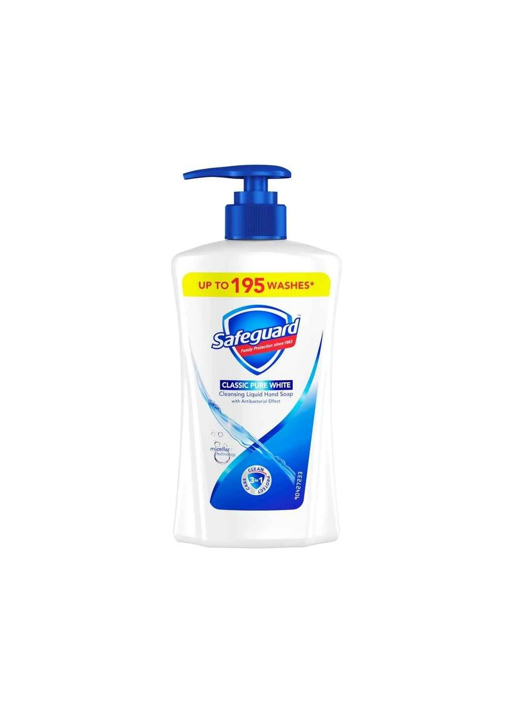 Мило рідке 390мл Safeguard Класична сліпучо-біле ТМ SAFEGUARD No Brand (388123289)