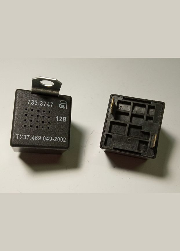 Реле-зумер 12В (Авaр) 733.3747-01 РВ 1038 РВ No Brand (323227914)