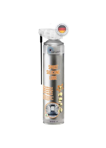 Мастило для тренажерів HTA SPORT SILICONE LUBE 300 мл (HTA1051) High Tech Aerosol SPORT SILICONE LUBE 300 мл (400287058)
