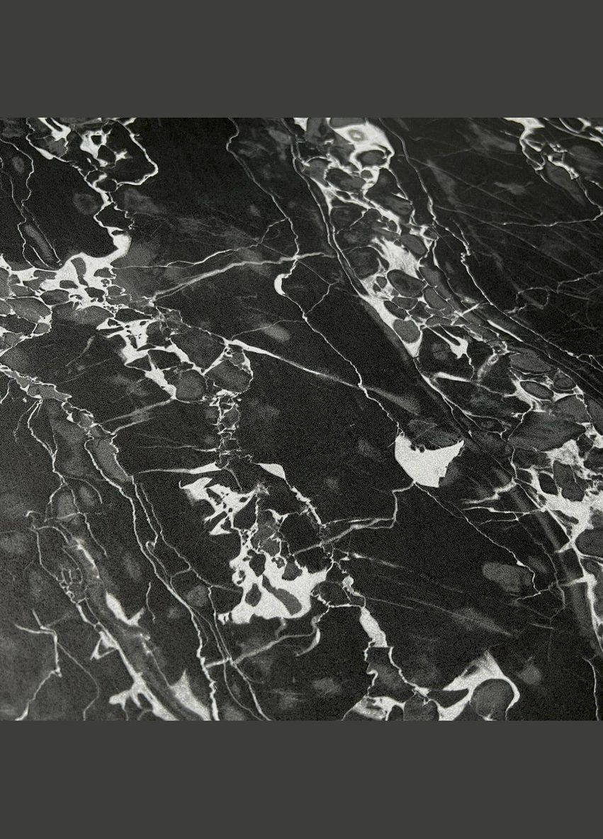 Самоклеющаяся пленка черный мрамор с белым 0,45х10мх0,07мм SW-00001280 Sticker Wall (325870368)