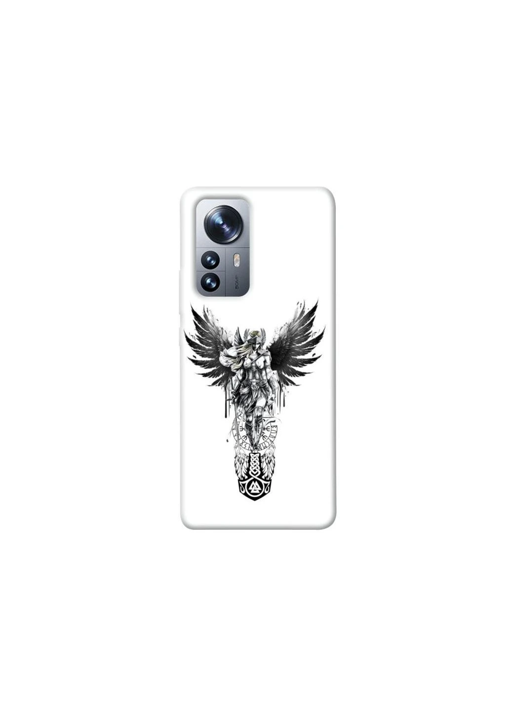 Чехол на Xiaomi 12 / 12X Tattoo ver.12 Frontalka (393365100)