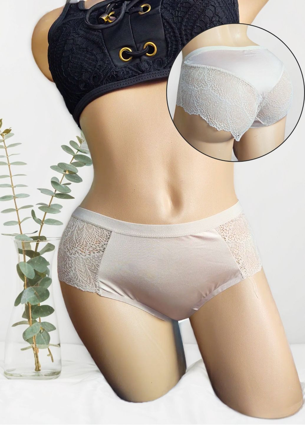 Трусики з мереживом Intimates FS (332609409)