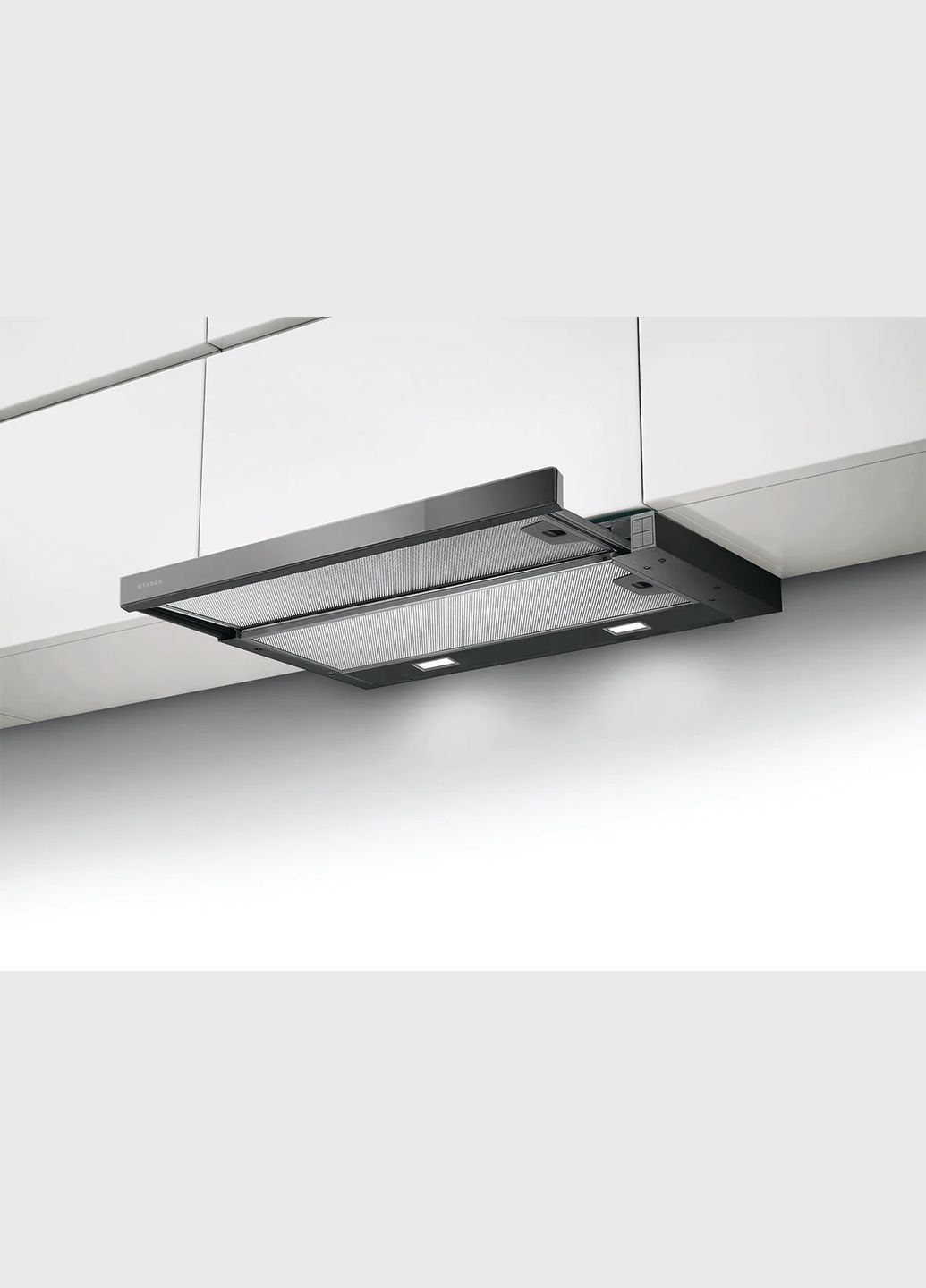 Вытяжка телескоп, 60см, 701м3г, Flexa Ng Glass Lux Bk A60, черный Faber (315407072)