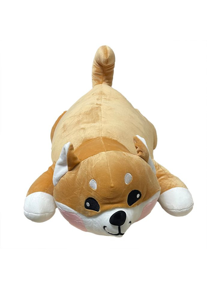 Дитяча м'яка іграшка Акіта-іну 60 см коричнева плюшева подушка плед для дітей від 3 років Bambi (368756425)