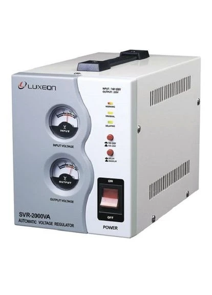 Стабилизатор напряжения SVR-2000 белый (релейный) Luxeon (341702453)