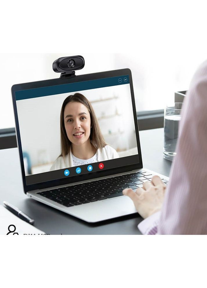 Веб-камера DI11 USB с Audio Focus/2KHD/4Mpx/1,5 м Black (DI11) Hoco (365063453)